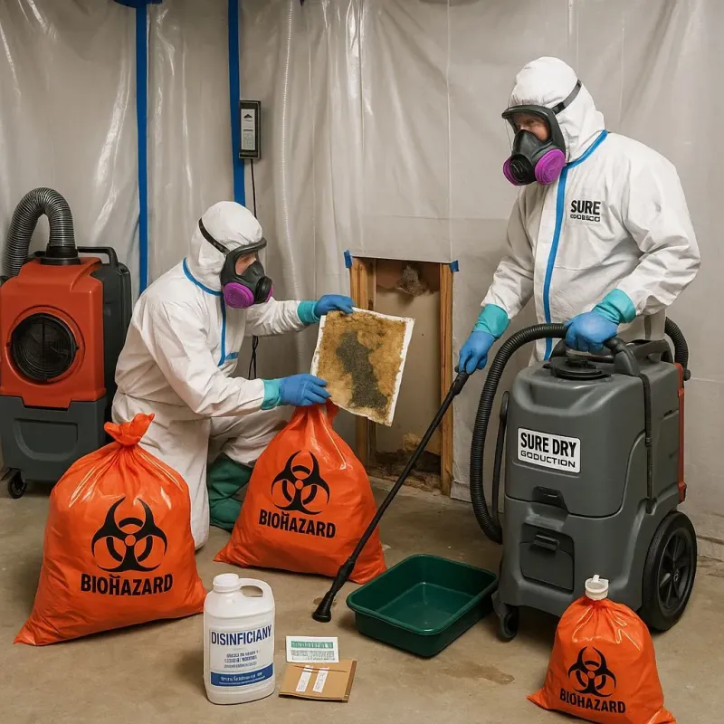 Contaminated Water Handling Protocols process in Pearson, GA
